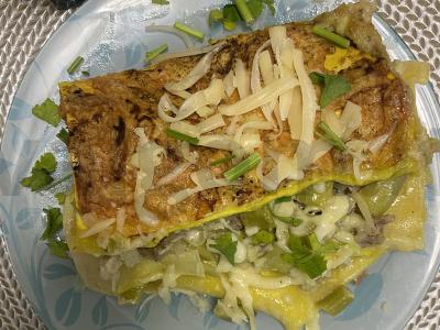 Lasagna su žaliaisiais pupelėmis pagrindine nuotrauka