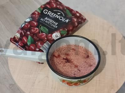 Vyšnių kisielius su psiliu Žingsnis 2