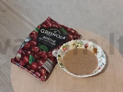 Vyšnių kisielius su psiliu Žingsnis 3