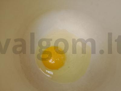 Blynai su varškės įdaru Žingsnis 1