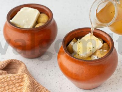 Menkių patiekalas puoduose Žingsnis 8