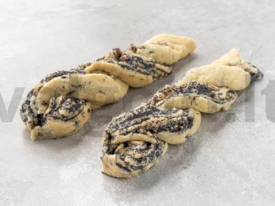 Rulėtas „Kosička“ su aguonomis be tešlos Žingsnis 6