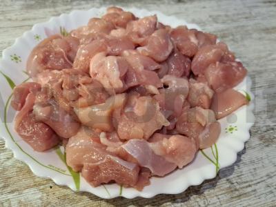 Vištienos filė su grybais grietinėlėje Žingsnis 1