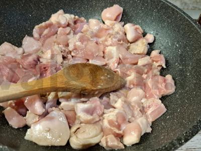 Vištienos filė su grybais grietinėlėje Žingsnis 3