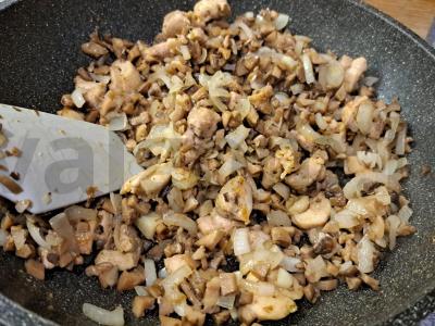 Vištienos filė su grybais grietinėlėje Žingsnis 8