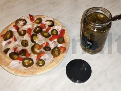 Pica su vištiena, daržovėmis ir bryndža Žingsnis 5