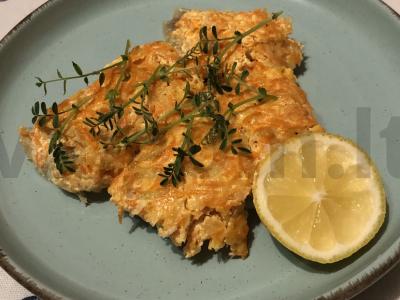 Menkių filė su grietinės kremu pagrindine nuotrauka