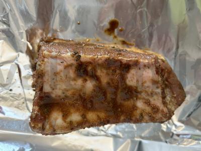 Kiaulienos krūtinėlė marinate Žingsnis 2