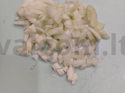 Salotas „Obžorka“ su vištiena ir daržovėmis Žingsnis 2