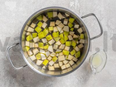 Skaniausias kvapnus obuolių džemas Žingsnis 2