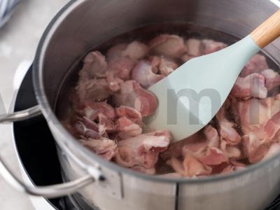 Ryžiai su vištienos skrandžiais Žingsnis 2