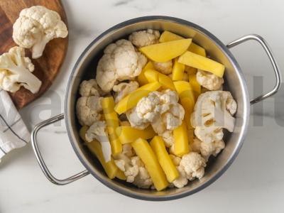 Vegetariškas tyrės sriuba Žingsnis 2