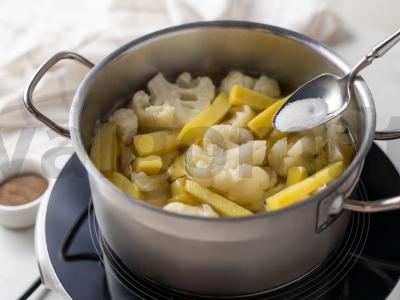 Vegetariškas tyrės sriuba Žingsnis 5