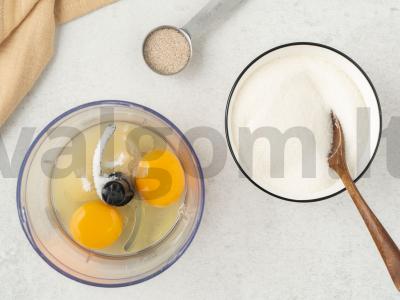 Velykinis pyragas „Sraigė“ Žingsnis 2