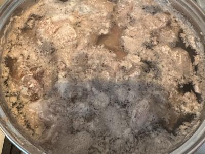 Namų kiaulienos guliašas Žingsnis 1