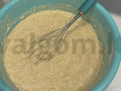 Meduolinis obuolių pyragas Žingsnis 1