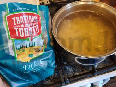 Farfalle makaronai su faršu Žingsnis 1