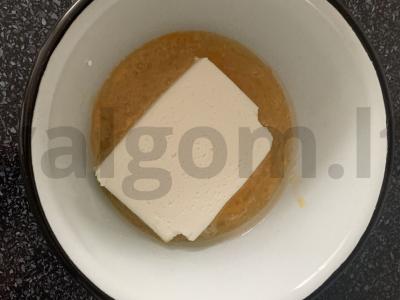 Varškės vafliai su kefyru Žingsnis 2