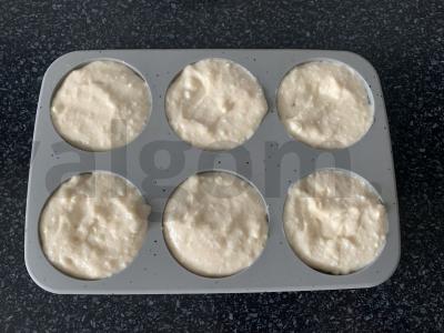 Varškės vafliai su kefyru Žingsnis 4