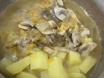 Grybų tyrė sriuba „Grybukas“ Žingsnis 8