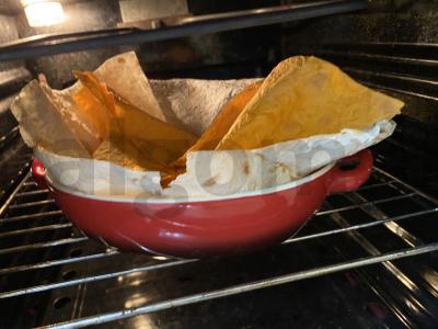 Omletas su pomidorais ir sūriu lavaše Žingsnis 9