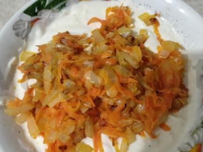 Švelnus kepenėlių tortas su česnaku Žingsnis 7