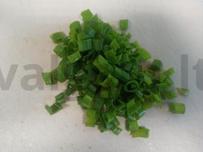 Skrebučiai su tunu ir žaliu svogūnu per 10 minučių Žingsnis 3