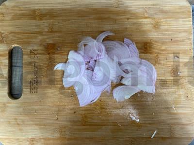 Vištienos ir grybų padažas grietinėlės padaže Žingsnis 6