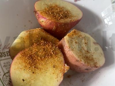 Kepta bulvė „Kroška“ Žingsnis 2