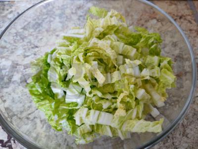 Vitaminų salotos su grietine Žingsnis 2