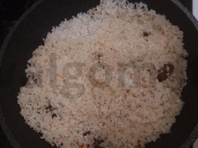 Kumpio plovas su marinuotais agurkais Žingsnis 9