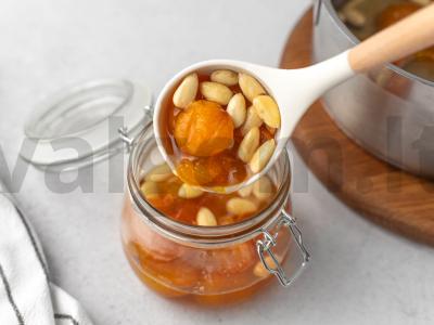 Abrikosų džemas su migdolais Žingsnis 5