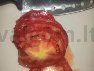 Vegetariškas sumuštinis piknikui Žingsnis 2