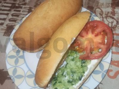 Vegetariškas sumuštinis piknikui Žingsnis 4