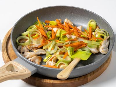 Nudegos su vištiena ir terijaki padažu Žingsnis 3