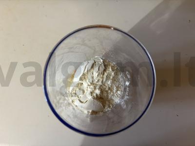 Blynai su kumpiu oro grilyje Žingsnis 2