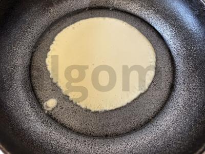 Blynai su kumpiu oro grilyje Žingsnis 6