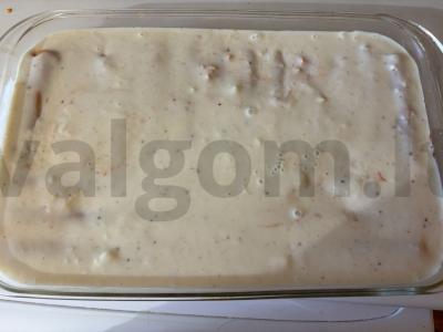 Kanelonai su vištienos faršu padaže Žingsnis 10