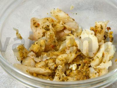 Žuvies pyragas su kefyru Žingsnis 2