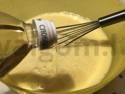 Apelsinų blynai Žingsnis 4