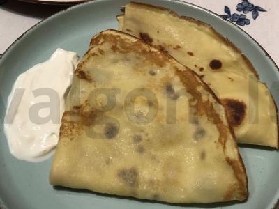 Apelsinų blynai pagrindine nuotrauka