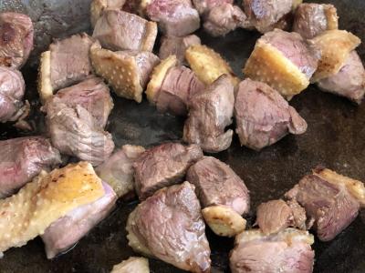 Antis, troškinta su lęšiais Žingsnis 2