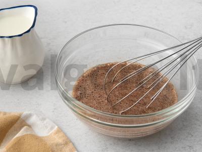 Vaisių trifle su šokoladu ir varškės sūriu Žingsnis 2