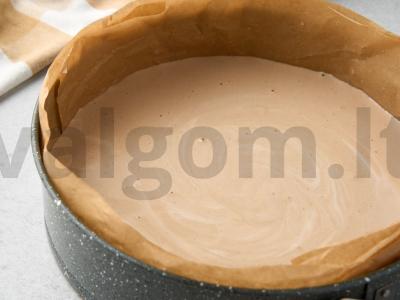 Vaisių trifle su šokoladu ir varškės sūriu Žingsnis 8