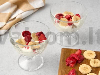 Vaisių trifle su šokoladu ir varškės sūriu Žingsnis 12