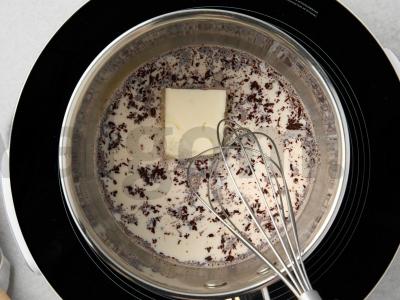 Vaisių trifle su šokoladu ir varškės sūriu Žingsnis 14