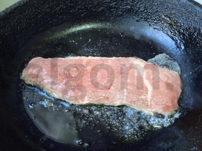 Jautienos steikas su ryžių ir daržovių garnyru Žingsnis 5