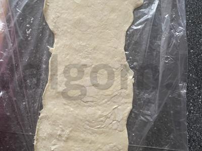 Voliukai su varškės sūriu ir ikrais Žingsnis 1