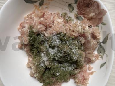 Kepti kotletai su sūriu Žingsnis 2