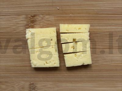 Kepti kotletai su sūriu Žingsnis 4